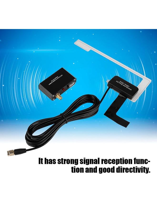 Thoraya Bluetooth DAB/DAB+ Band Car Digital Broadcast Radio Receiver Box for Android APP Control  - Image 4