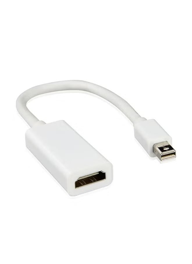 TIGER - Mini DisplayPort DP to HDMI Adapter Cable – Compatible with Mac. MacBook Pro & MacBook Air – High-Quality Video & Audio Output for External Displays - Image 1