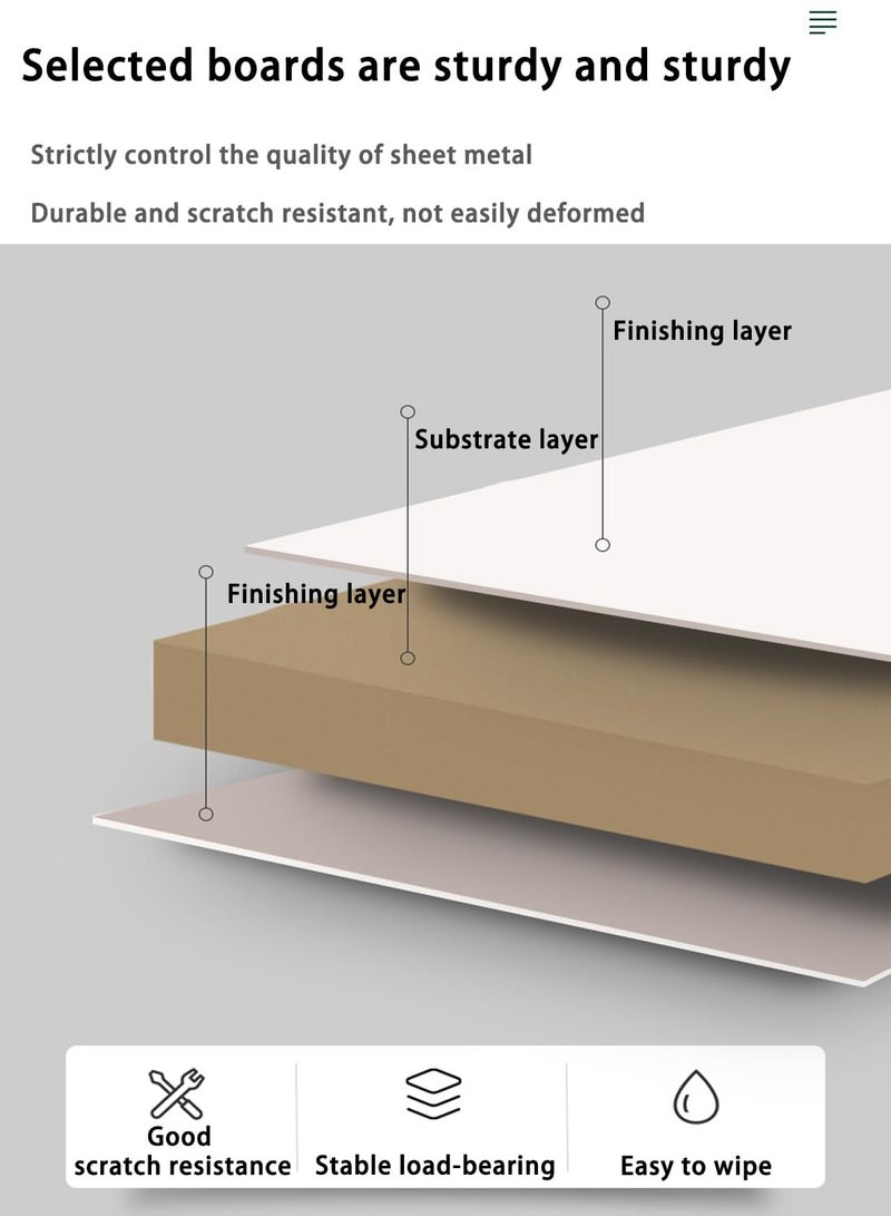 شويوين طاولة جانبية للقهوة على الطراز الشمالي، طاولة خشبية، طاولة قهوة خشبية بيضاوية، طاولة قهوة من طبقتين مع أرفف مفتوحة 120*58*42 سم - Image 2