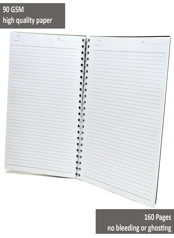 Pukka Pad Black Business Meeting Pad A4, 160 Pages, Ruled, 90gsm - Image 3