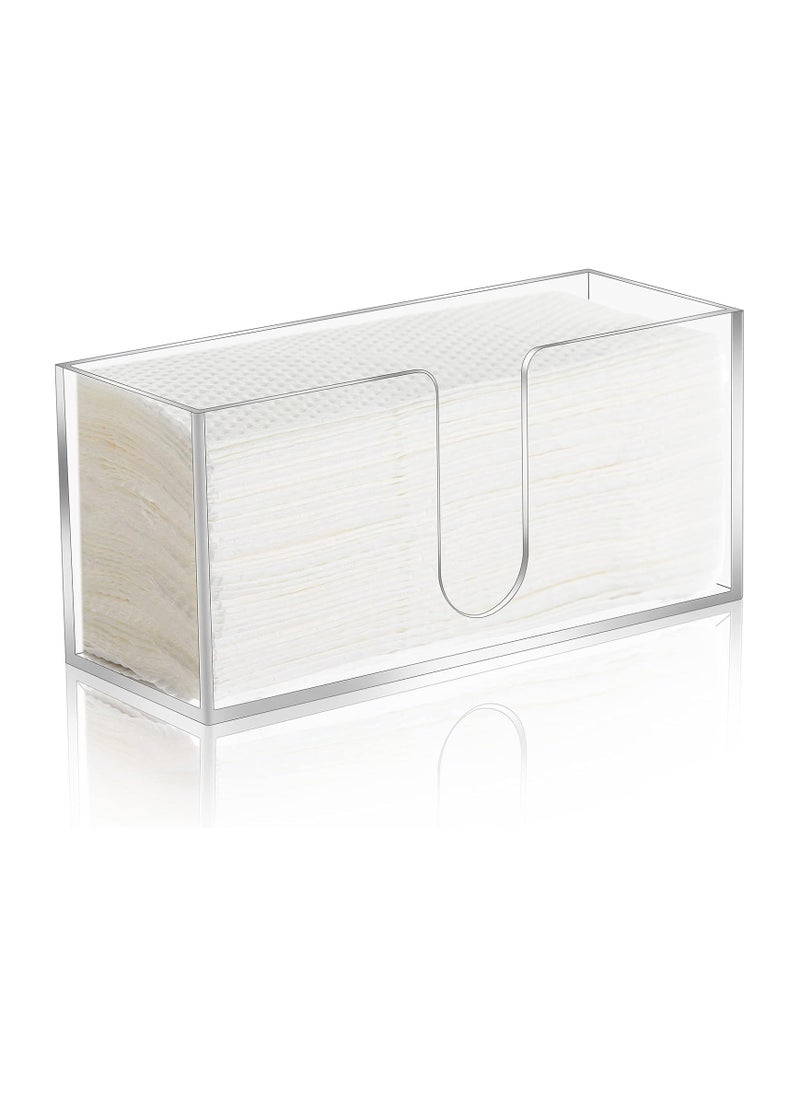 Acrylic Countertop Paper Towel Dispenser, Folded Paper Towel Dispenser Clear Trifold Napkin Holder, Suitable for Z-fold, C-fold, or MultiFold Trifold Paper Towels for Bathroom Toilet and Kitchen - pzsku/Z7DACDA49B53860628956Z/45/_/1726478803/727ff3f8-ba9a-471f-93c5-b1936690bade