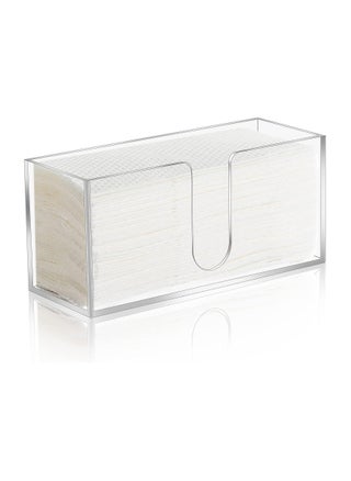 Acrylic Countertop Paper Towel Dispenser, Folded Paper Towel Dispenser Clear Trifold Napkin Holder, Suitable for Z-fold, C-fold, or MultiFold Trifold Paper Towels for Bathroom Toilet and Kitchen - pzsku/Z7DACDA49B53860628956Z/45/_/1726478803/727ff3f8-ba9a-471f-93c5-b1936690bade