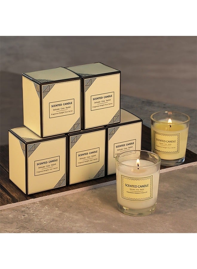 3-pack Scented Candles Gift Set for Women, 3 Pack Aromatherapy Candle for Home Scented, Natual Soy Candles Gifts for Anniversary, Birthday, Mother's Day, Bath, Spa, Meditation - Image 5