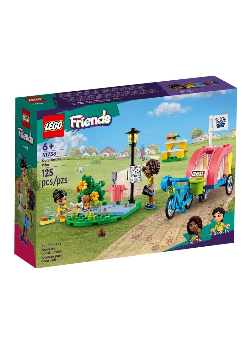 LEGO LEGO - Dog Rescue Bike 125 Pieces - 41738  - Image 1