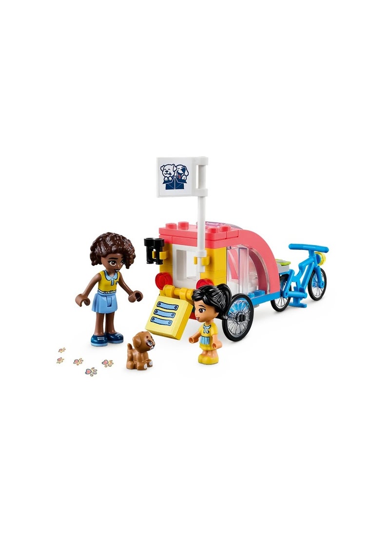 LEGO LEGO - Dog Rescue Bike 125 Pieces - 41738  - Image 4