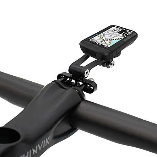Thinvik Out-Front Extended Bike Computer Mount for Wahoo - Adjustable Angle Combo Mount for Elemnt Mini, Bolt, Roam GPS Bike Computer - CNC Aluminum Alloy - Image 3
