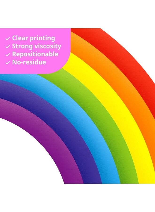 Decowall Sg1713 Rainbow And Clouds Kids Wall Stickers Wall Decals Peel And Stick Removable Wall Stickers For Kids Nursery Bedroom Living Room Décor - Image 5