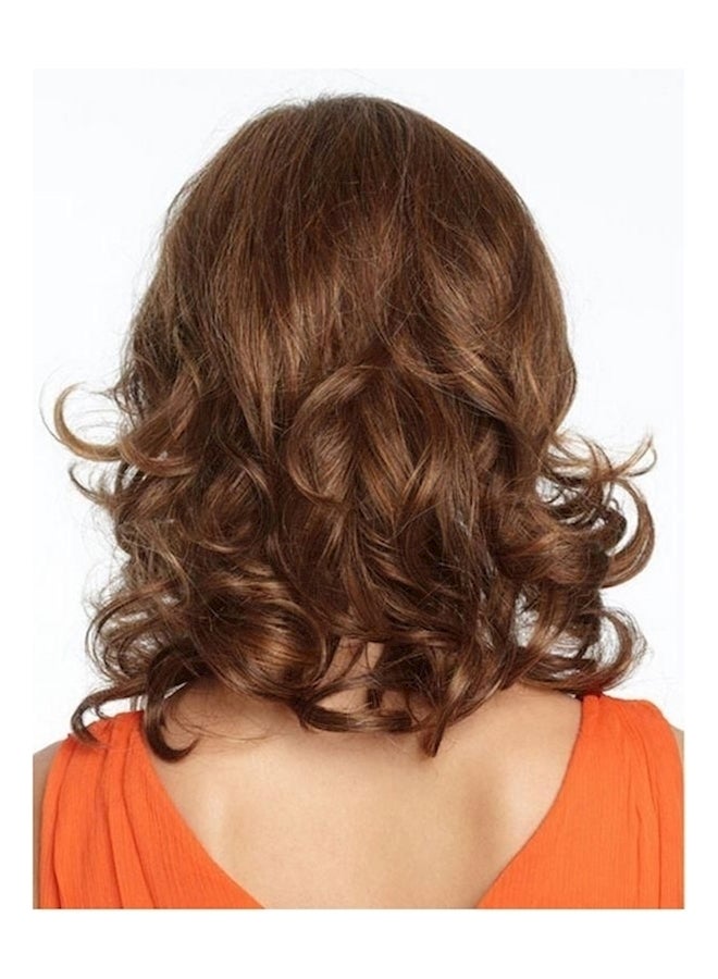 NIBEMINENT Short Hair Fashion Wig Brown - Image 2