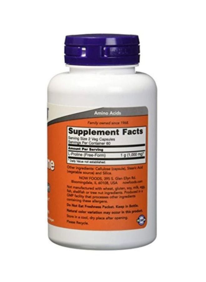 Now Foods 2-Piece L-Glutamine Exercise Recovery 500mg - 120 Veg Capsules - Image 3