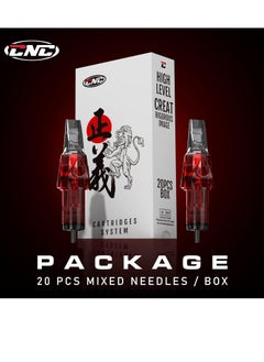 CNC Tattoo Cartridges Needles 20pcs #12 Standard Round Magnum Assorted Tattoo Needle Mixed Cartridge for Tattooing 7RM 9RM 11RM 13RM EN04-20KIT-O  - Image 4