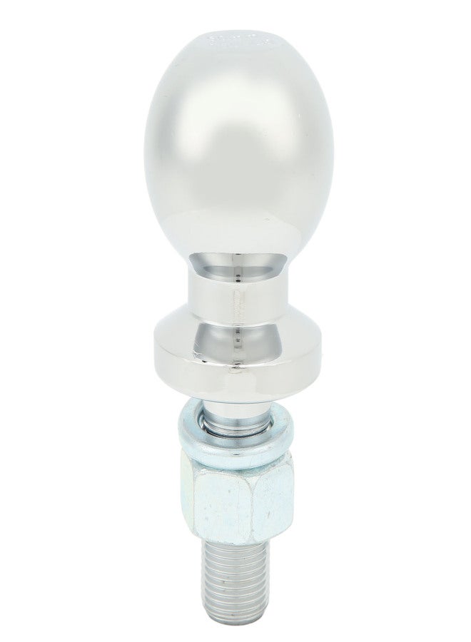 Trailer Hitch Ball Carbon Steel 3500lbs Towing Balls 50mm Diameter 50mm X 3/4in Shank - Image 1