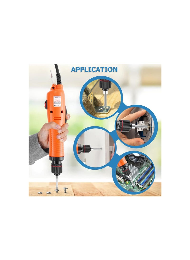 silvercnc - Electric Screwdriver Set Automatic Screw Driver Drill Tool Torque Adjustable Stepless Speed Regulation (5mm) - Image 1