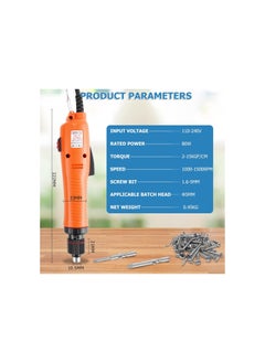 silvercnc Electric Screwdriver Set Automatic Screw Driver Drill Tool Torque Adjustable Stepless Speed Regulation (5mm)  - Image 2