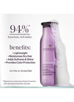 PUREOLOGY Pureology Hydrate Sheer Nourishing Shampoo | For Fine, Dry Color Treated Hair | Sulfate-Free | Silicone-Free | Vegan  - Image 2
