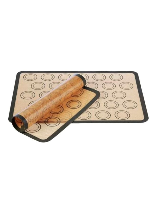 Silicone Baking Mat Brown/Grey 42x29.5cm - Image 2