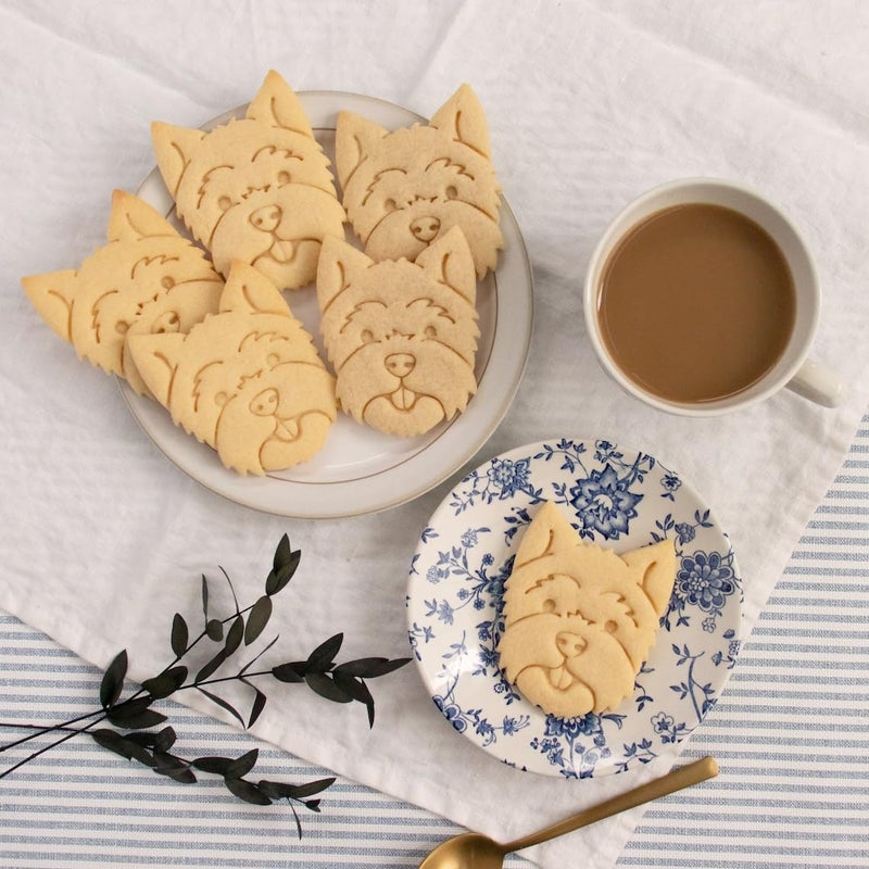 EROTNGO West Highland White Terrier Cookie Cutter Create Adorable Dog Face Treats for WestieThemed Parties Pack of 2 - Image 2
