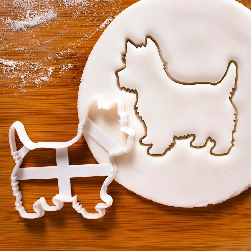 EROTNGO West Highland White Terrier Cookie Cutter Create Adorable Dog Face Treats for WestieThemed Parties Pack of 2 - Image 3