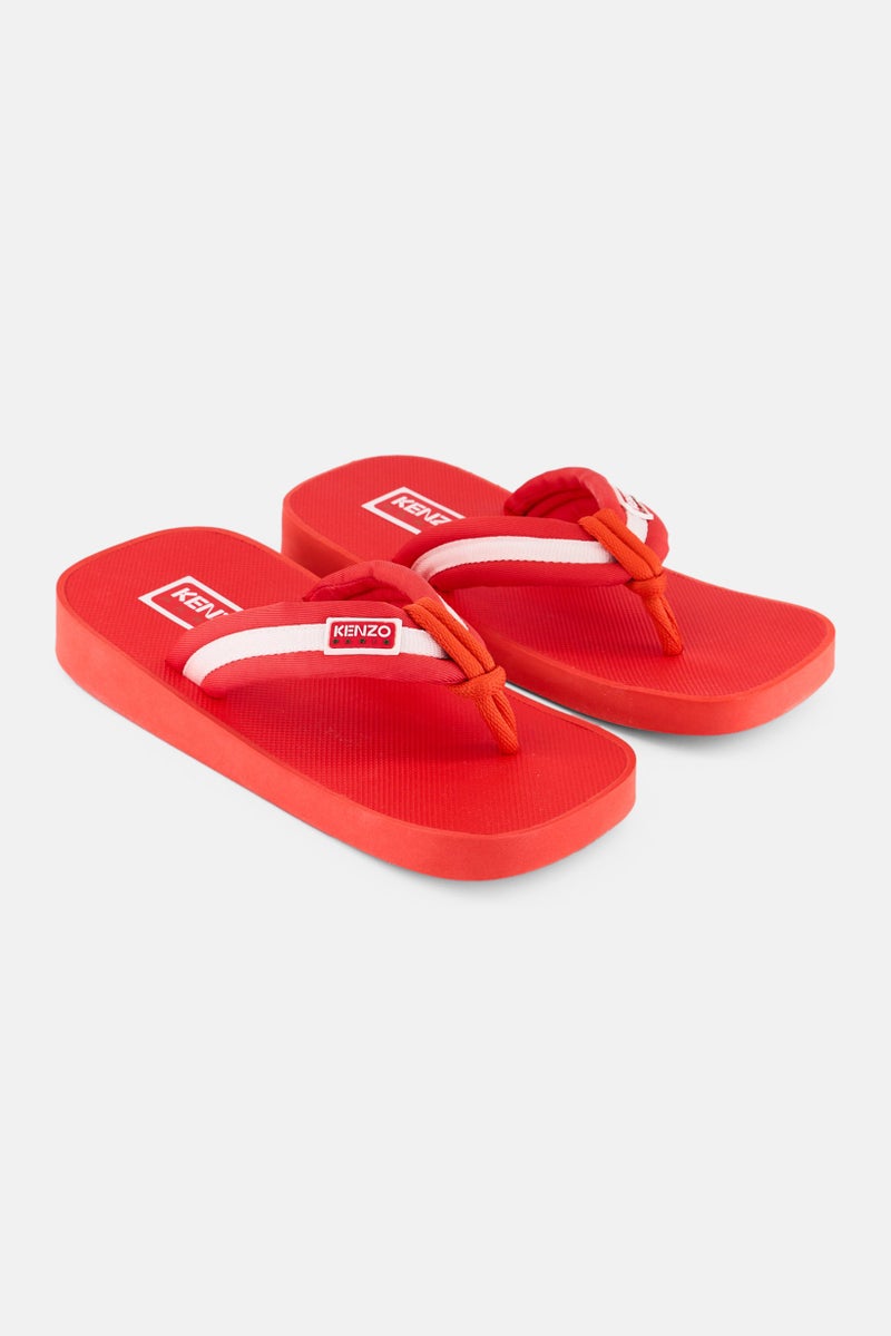 Kenzo Women Setta Slip On Flip Flop, Red - Image 1