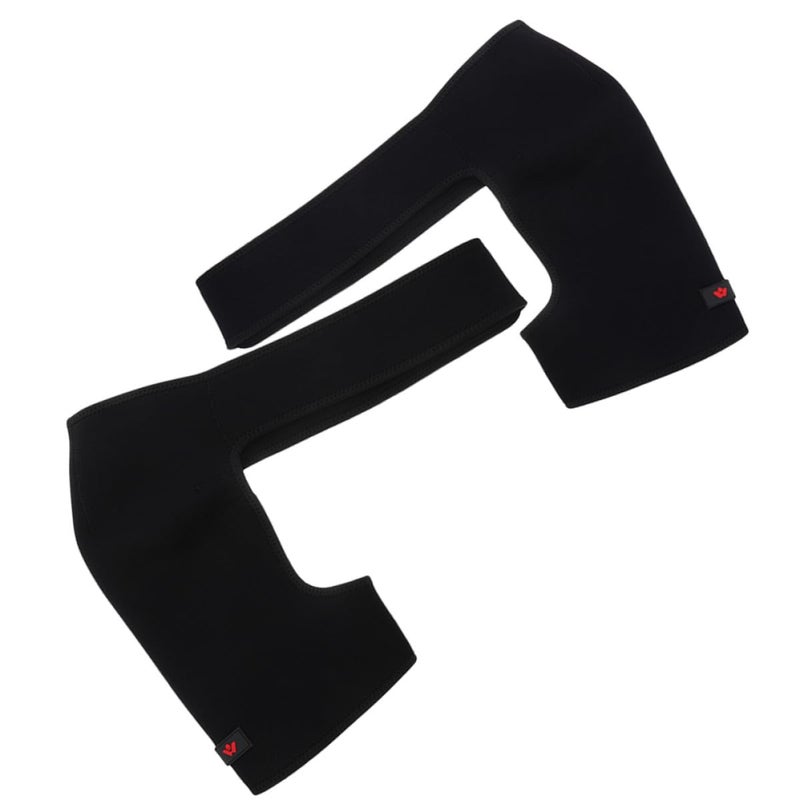 Adjustable Shoulder Support Brace 2 Pack Breathable Compression Sleeve For Workout Sports - Image 1