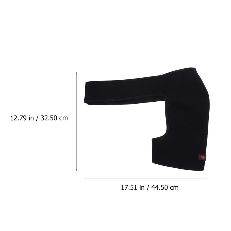 Adjustable Shoulder Support Brace 2 Pack Breathable Compression Sleeve For Workout Sports - Image 3