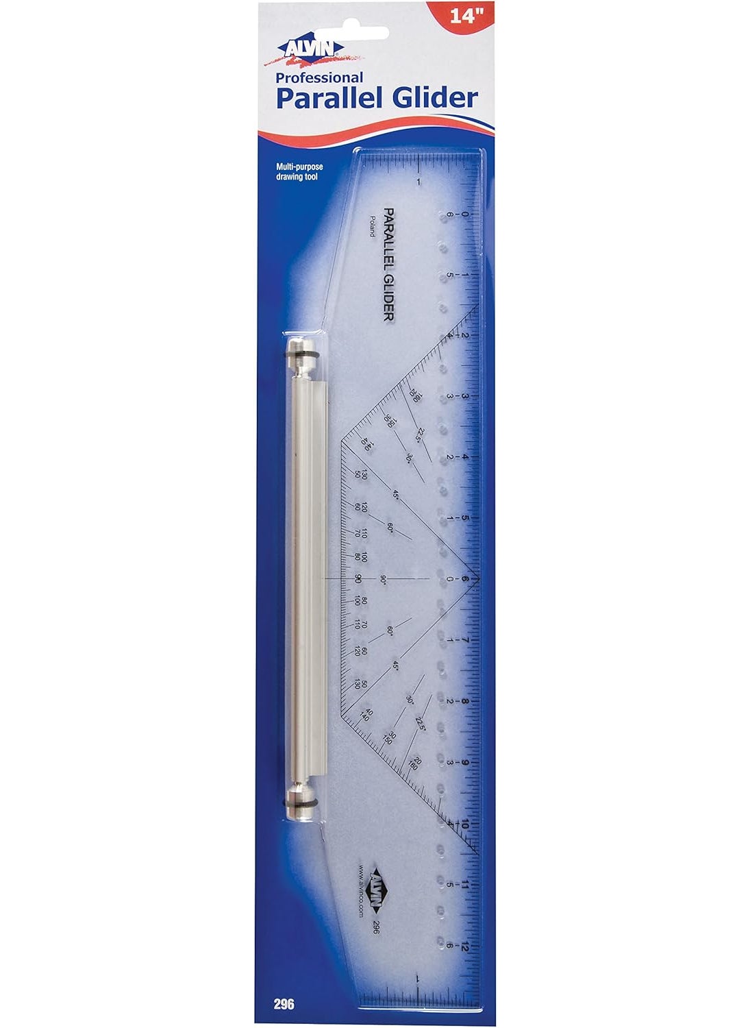 Alvin Alvin 296M EasyToUse Professional Parallel Glider Metric  14 Inches  - Image 2