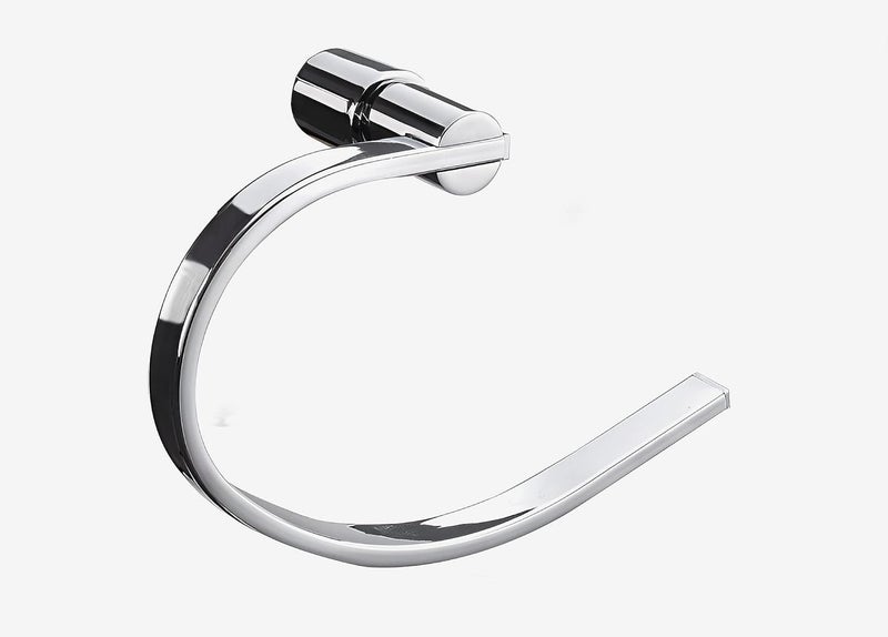 Carnival Carnival Heavy Duty Brass Towel Ring for Wash Basin Towel Holder for Bathrooom Accessories Modern Design  - Image 1