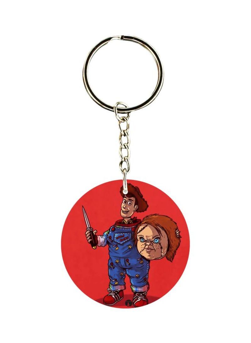 RKN The Curse Of Chucky Printed Double Sided Keychain