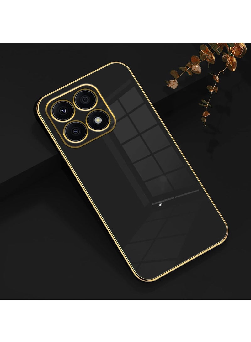 مجد x8a 4G أسود الهاتف الخليوي قذيفة ، ديلوكس مطلي الغطاء الخلفي لينة ، محدب حماية كاميرا كاملة - Image 2