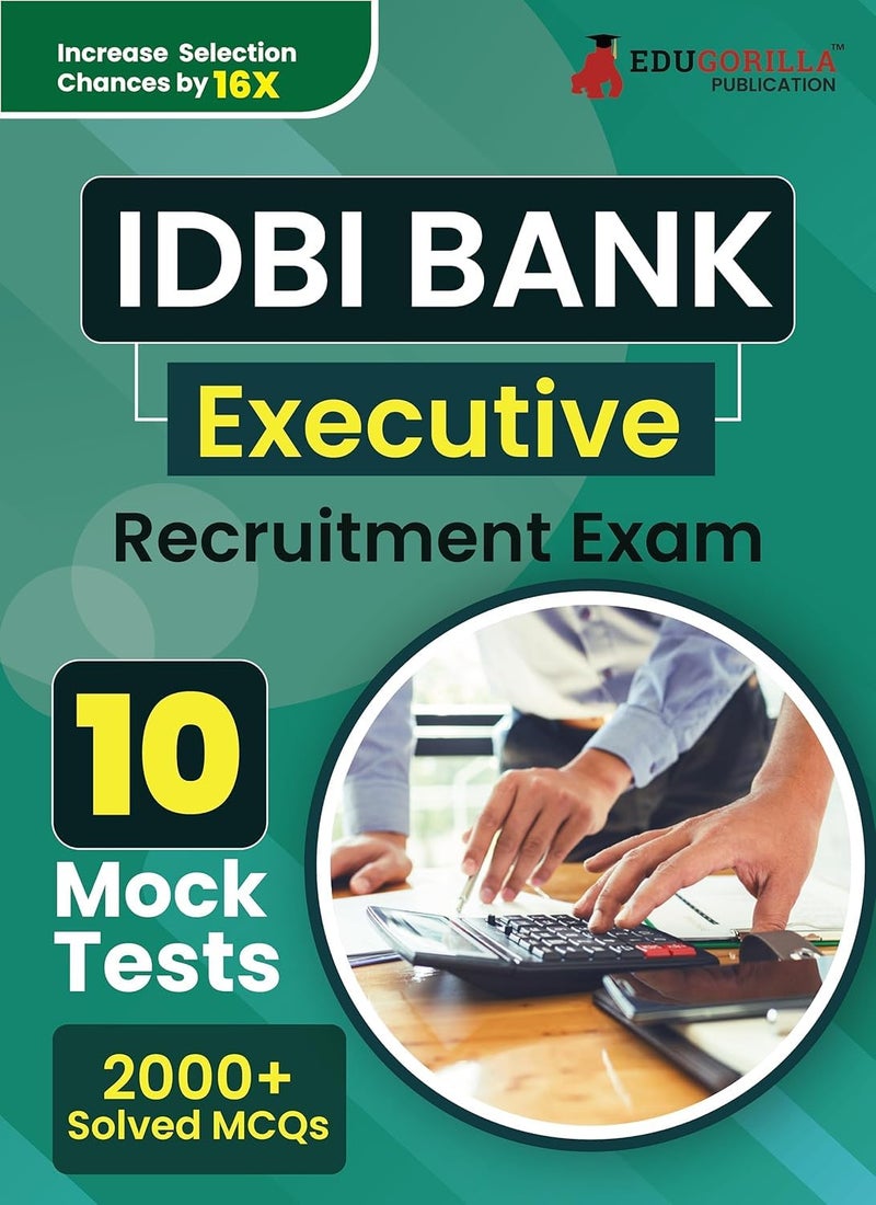 IDBI Executive Book 2024 (English Edition) - 10 Full Length Mock Tests (2000 Solved Questions) with Free Access to Online Tests  - Image 1