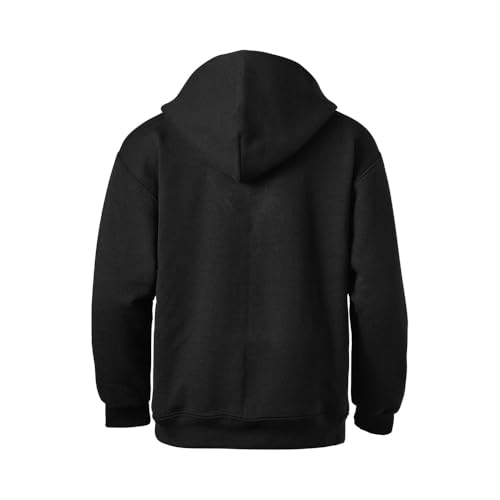 Soffe MJ Boys 8-20 Zip Hooded Sweatshirt, Black, X-Large - Image 3