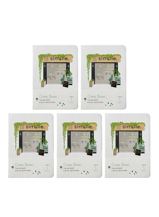 XIANGYU 5-Piece School Simple Pattern Pocket Notebook For Kids  - Image 1