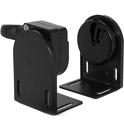 Medduw Shade Replacement Parts,Cordless Crank Kit,Roller Shade Mounting Brackets,for Coolaroo Exterior Sun Shades, Outdoor Blinds(Black, Cordless Bracket) - Image 4
