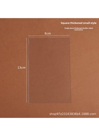 Plastic Scraper Half Round Soft Scraper Trapezoidal Triangle-Specifications:Standard-Color:Rectangular Transparent Scraper Small Size - pzsku/Z7DADFDEFEEF52117627BZ/45/_/1742887379/b29829a2-ec20-4999-a444-2ebf28323190