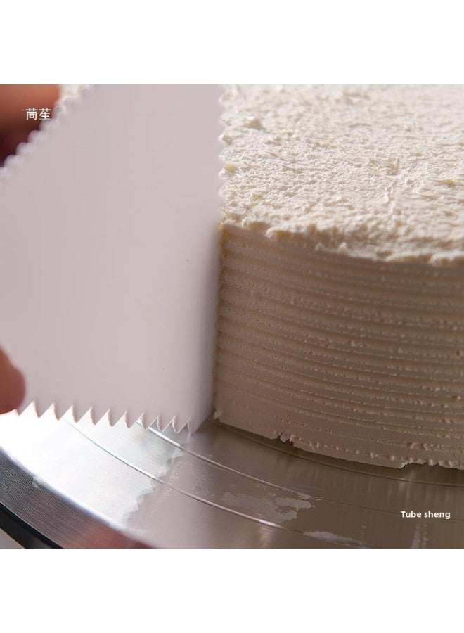 Plastic Scraper Half Round Soft Scraper Trapezoidal Triangle-Specifications:Standard-Color:Rectangular Transparent Scraper Small Size