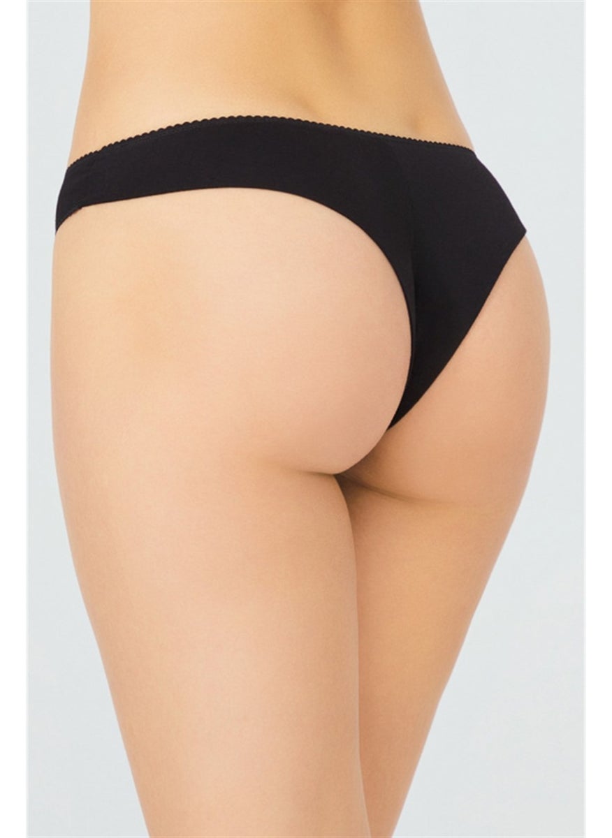 COTTONHILL Basic Cotton Women's Brazilian Panties 3 Pack  - Image 2