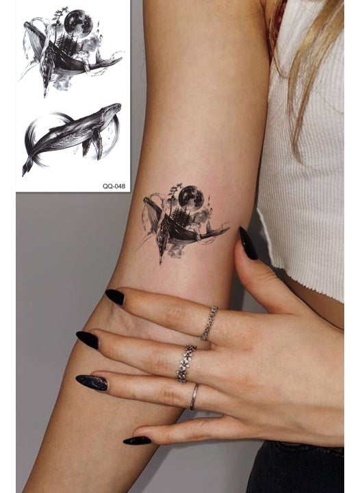 Leviathan Mini Size Temporary Tattoo