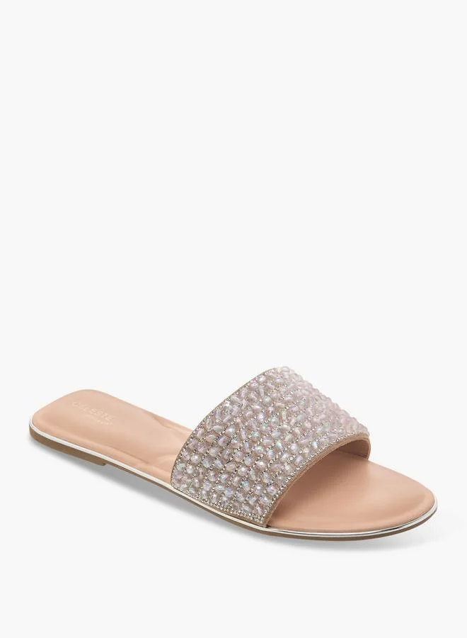 Celeste NUDE Women Slip-On Sandals for Women | Best Price UAE