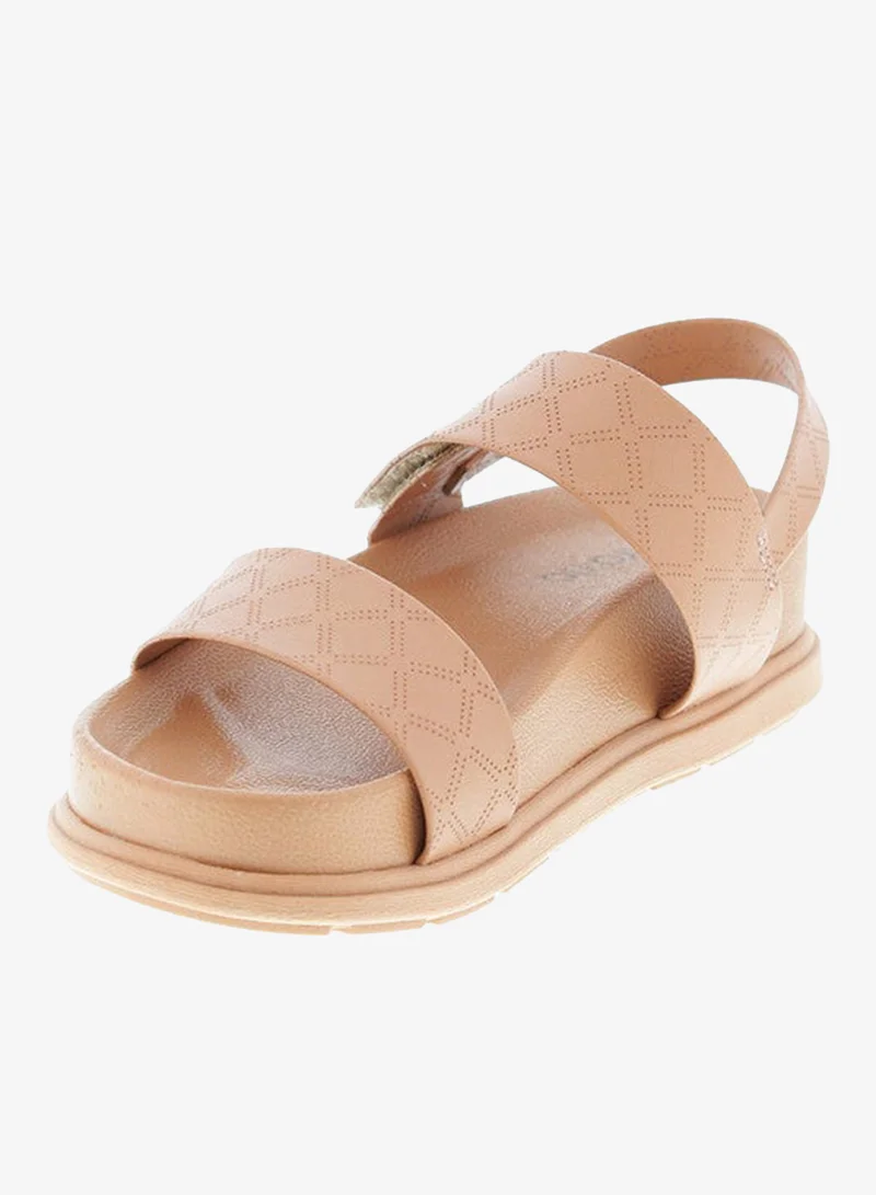 Beira Rio Nude Flat Sandals for Women – Stylish Ladies Flat Sandals & Comfortable Flat Slippers for Women | Best Price UAE