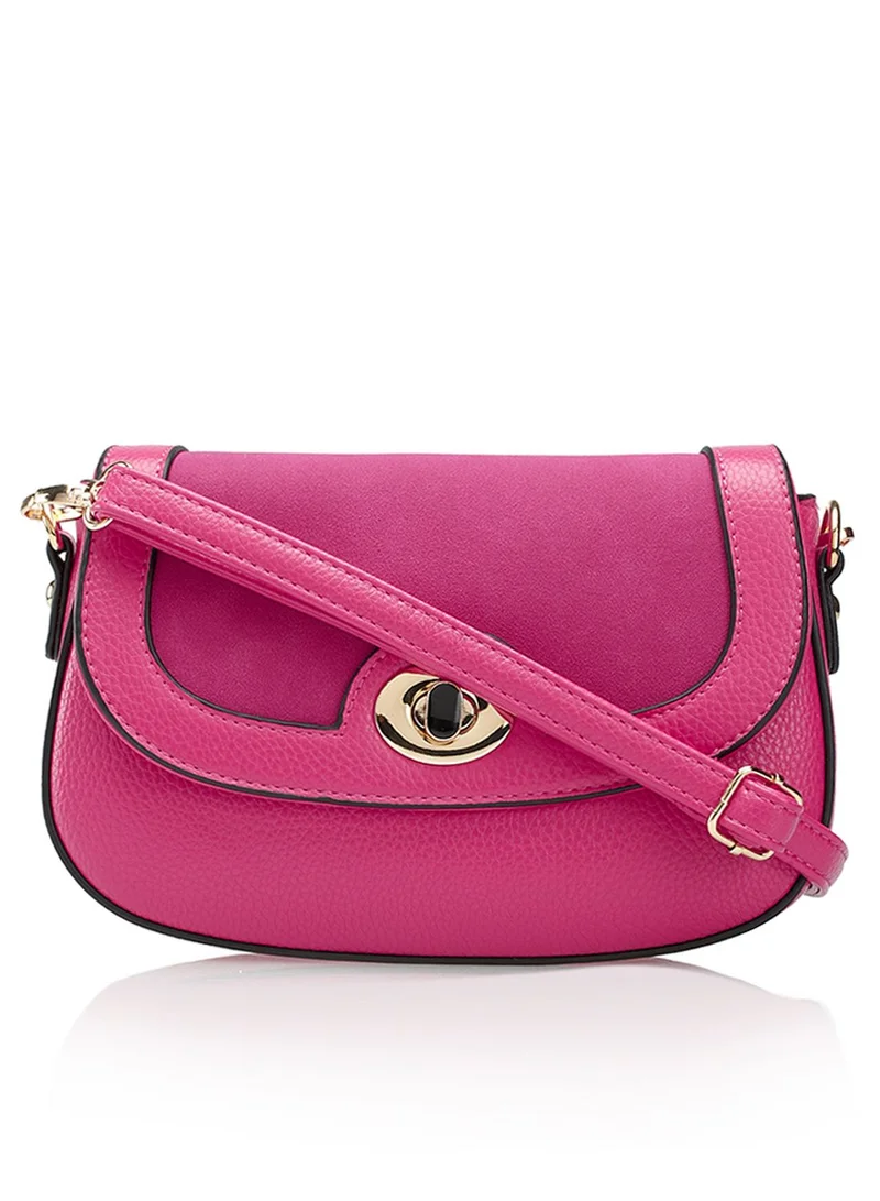 Ginger Twist Lock Crossbody