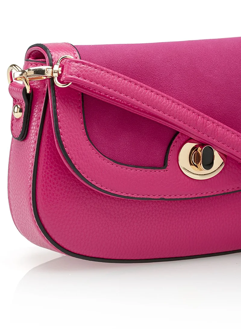 Ginger Twist Lock Crossbody