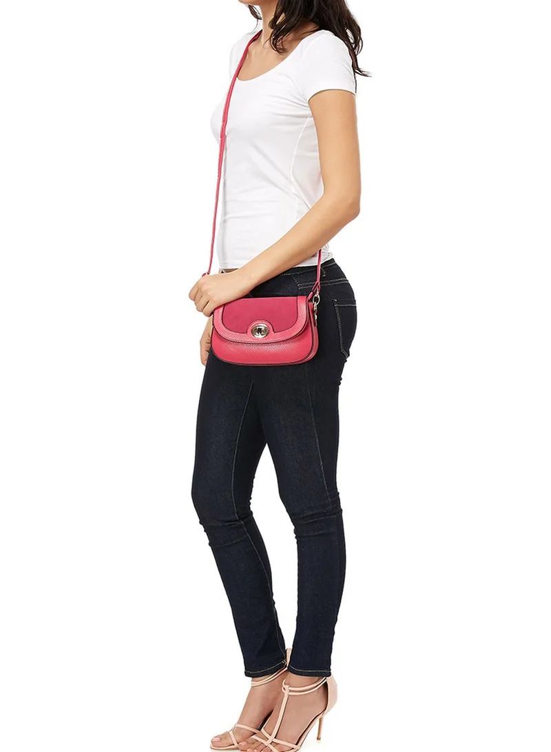 Ginger Twist Lock Crossbody