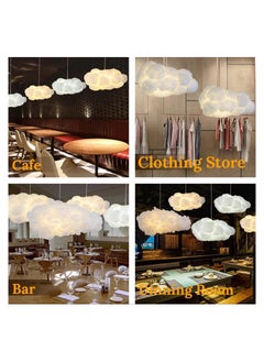 Campus Interiors Modern Ceiling Hanging Light Creative Cloud Shaped | Floating Cloud Hanging Ceiling Pendant Lights Cotton Chandeliers for Living Rooms Restaurant Bar Kindergarten Decor Size(50X26X18) - pzsku/Z7DAE1BF0EEC31E287E89Z/45/_/1697204776/3893a7b4-fe75-44b8-a29f-d93cba25a699