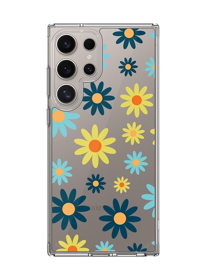Stylizedd Classic Clear Case for Samsung Galaxy S23 Ultra , Hybrid Soft  Thin Transparent Cover [ Designed for Samsung Galaxy S23 Ultra ] - Pick A Daisy