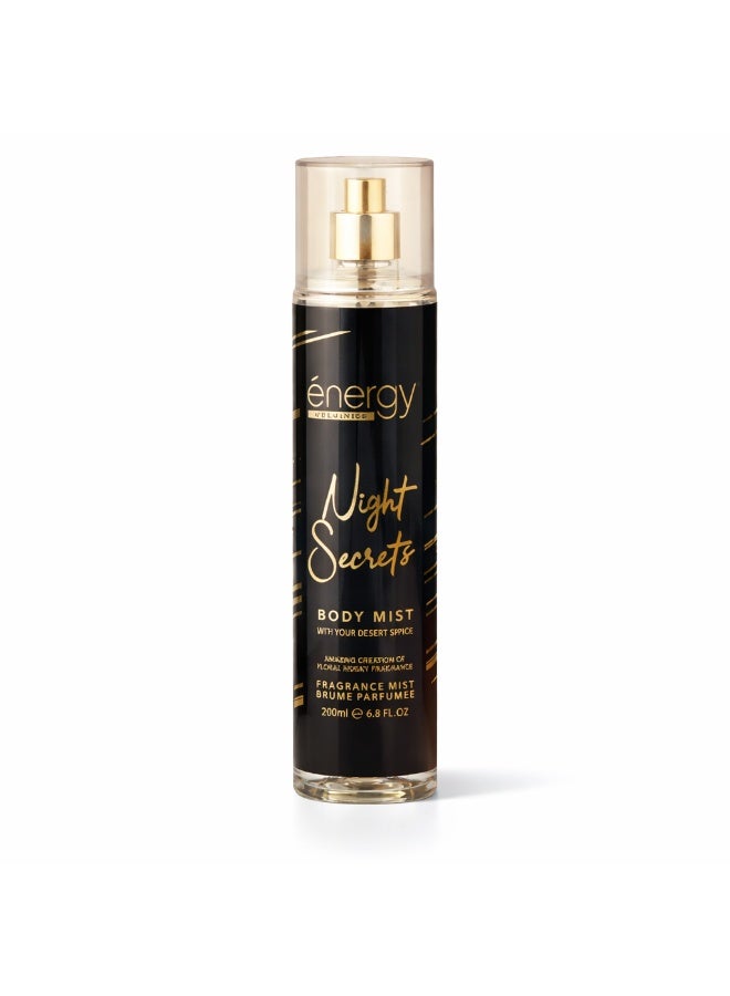 ENERGY COSMETICS Night Secret Body Mist 250 ml