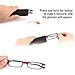 REAVEE Folding Reading Glasses for Men Women Ultra Thin Blue Light Blocking Anti UVEyestrain Computer TR90 Slim Foldable Portable Readers with Compact Flat Case Red 15 - Image 4