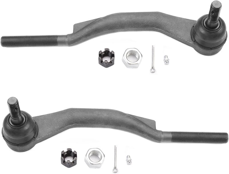ASTARPRO 2pcs Front Outer Tie Rod End Links Replacement for Chevrolet Buick GMC Isuzu Oldsmobile Saab - Image 1