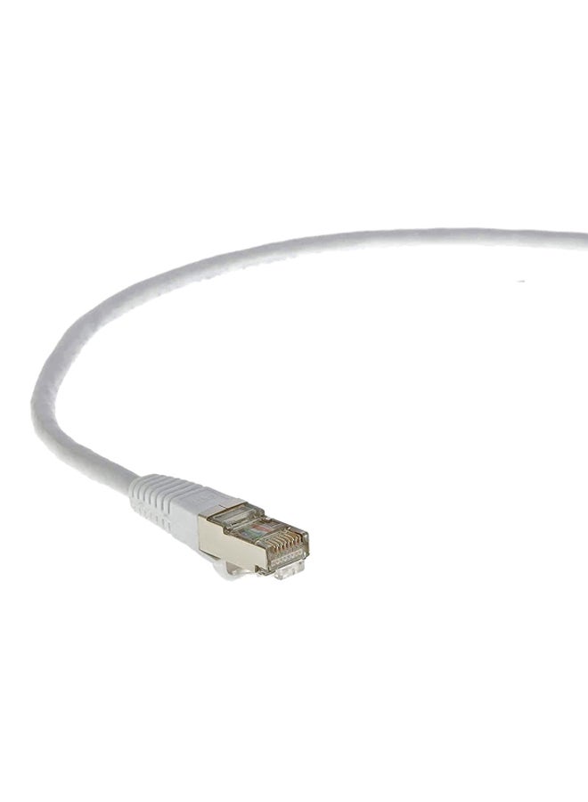 NIBEMINENT Ethernet CAT6A Cable White - Image 1