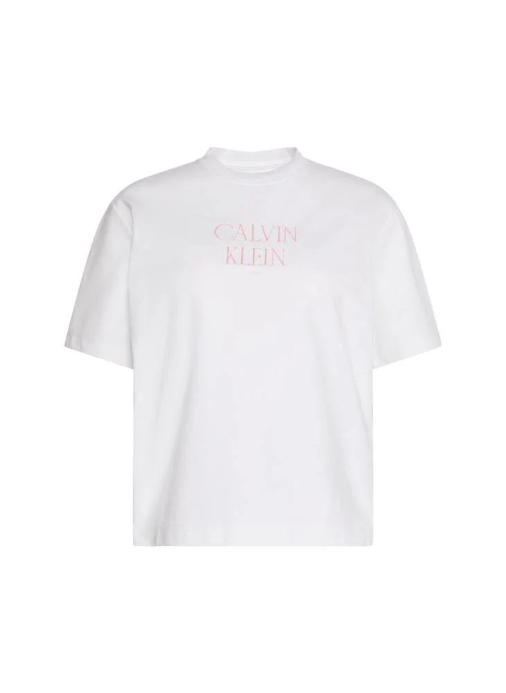 Calvin Klein Jeans  Boxy Cropped Cooling T-Shirt for Women | Best Price UAE