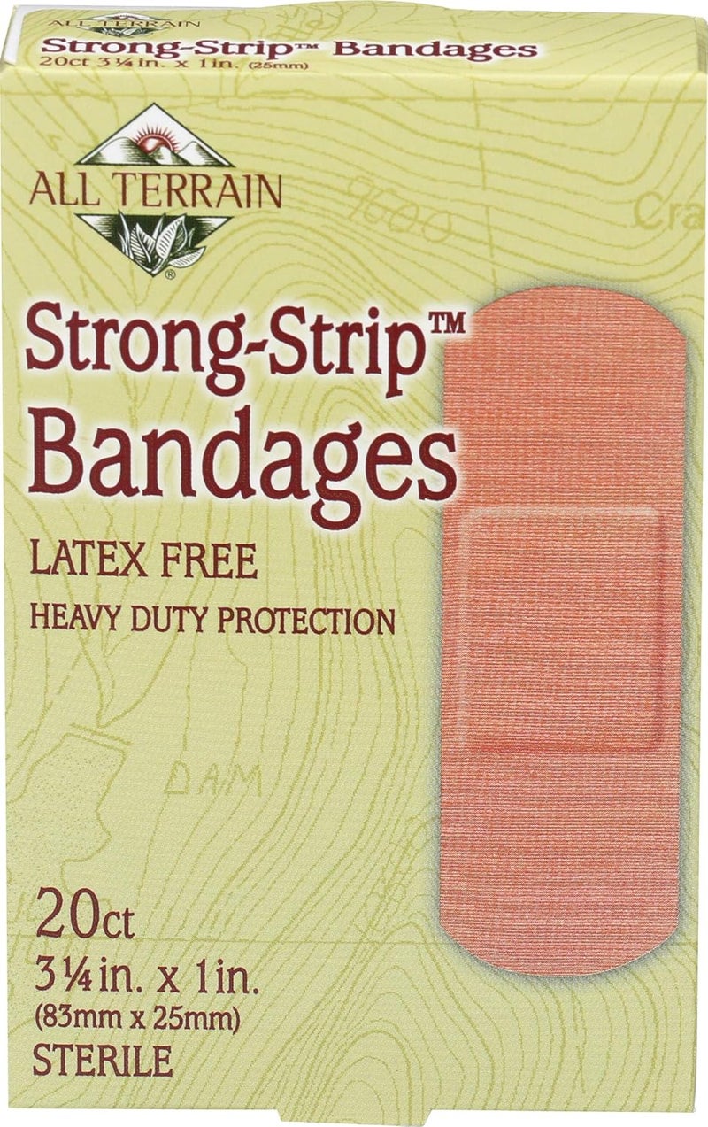 All Terrain Strong Strip Bandages Latex Free  20 Bandages - Image 1