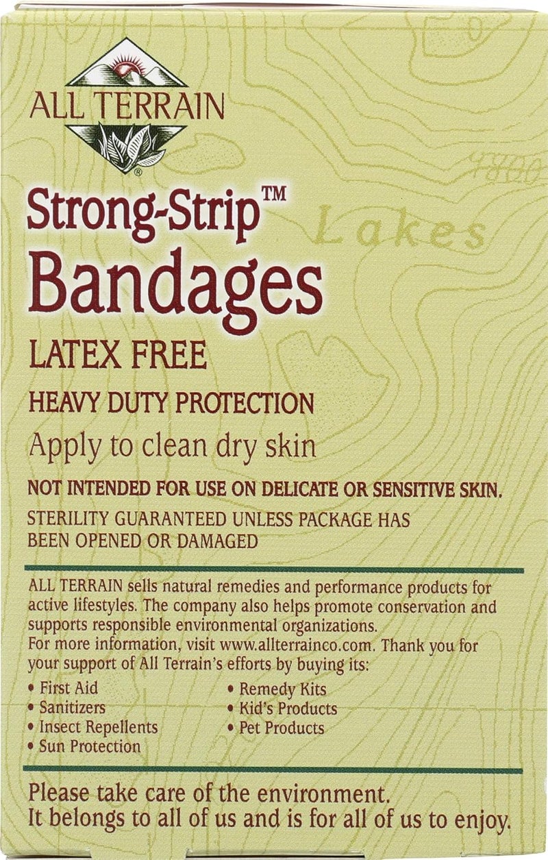 All Terrain Strong Strip Bandages Latex Free  20 Bandages - Image 2